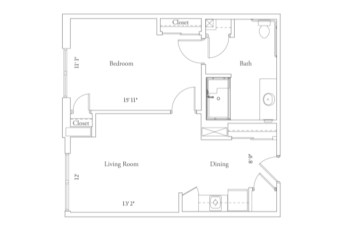 Lily floor plan