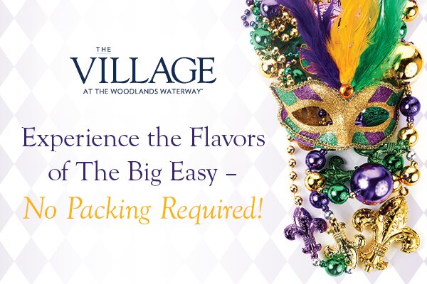 Mardi Gras event flyer